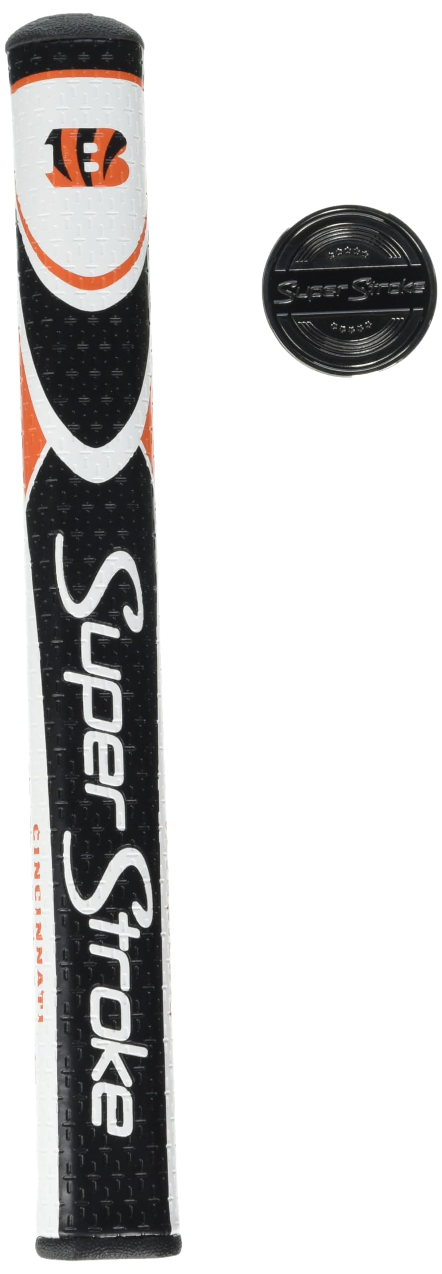 SuperStroke NFL Traxion Tour grip closeup texture for reliable traction in all weather