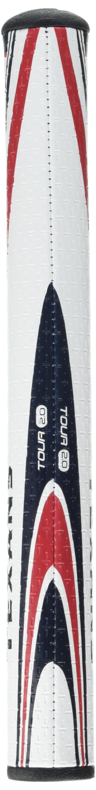 SuperStroke NFL Traxion Tour grip with oversized profile, balanced feel and reduced grip pressure.