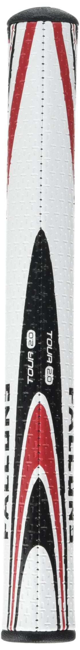 SuperStroke NFL Traxion Tour putter grip side profile displaying oversized footprint for balanced stroke