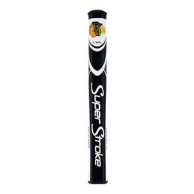 SuperStroke NHL grip close-up showing Cross-Traction texture for precise control