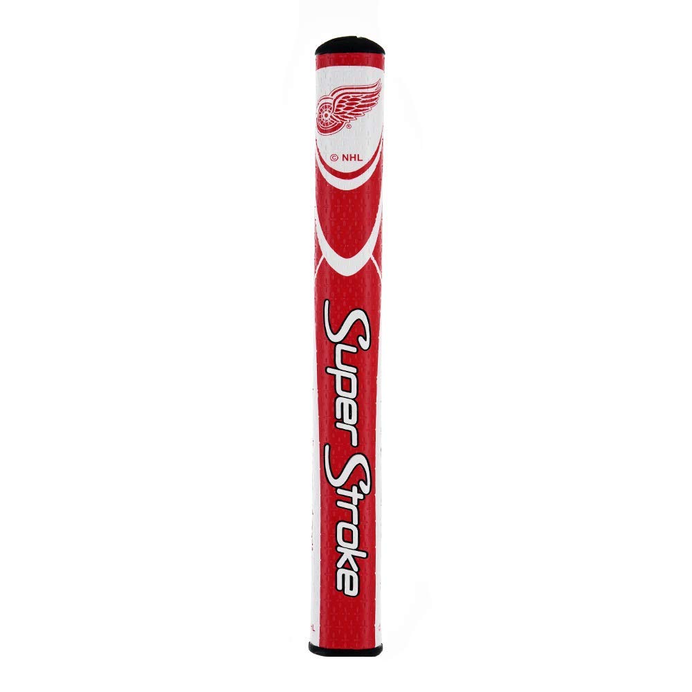 SuperStroke NHL Detroit Red Wings grip graphic shows team styling and grip stability.
