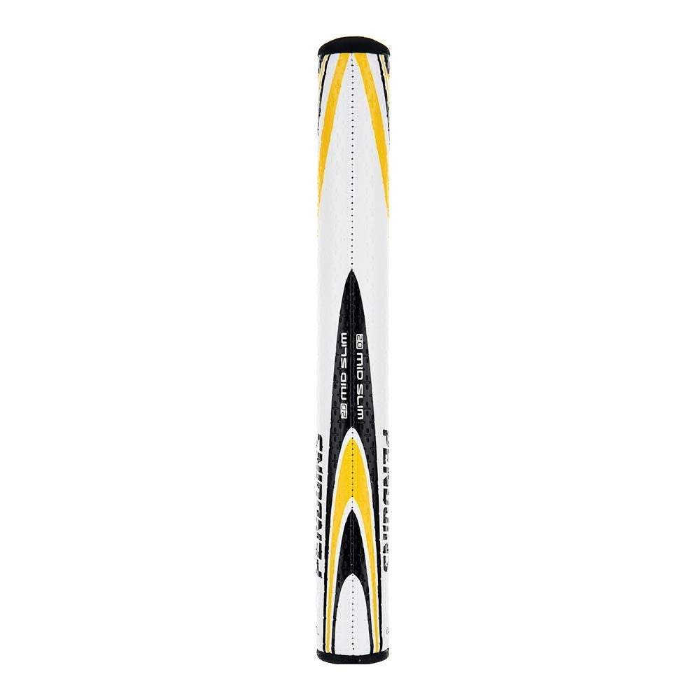 SuperStroke NHL grip offers a low-profile 53g weight for a smoother stroke.