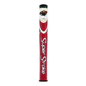 SuperStroke NHL grip with cross-traction texture for secure, weather-ready hold.