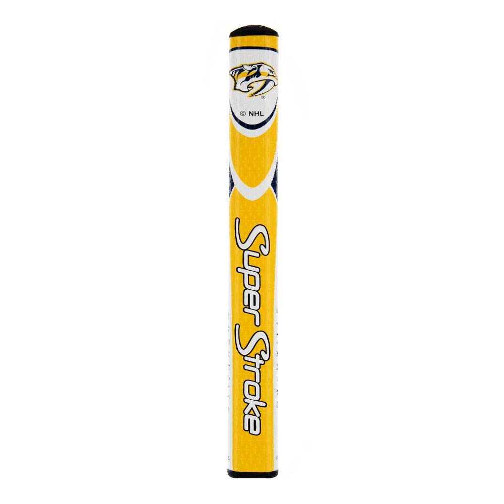 SuperStroke NHL putter grip with cross-traction texture for secure grip in all weather