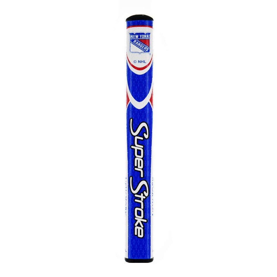 SuperStroke NHL Putter Grip New York Rangers front view improves greens control