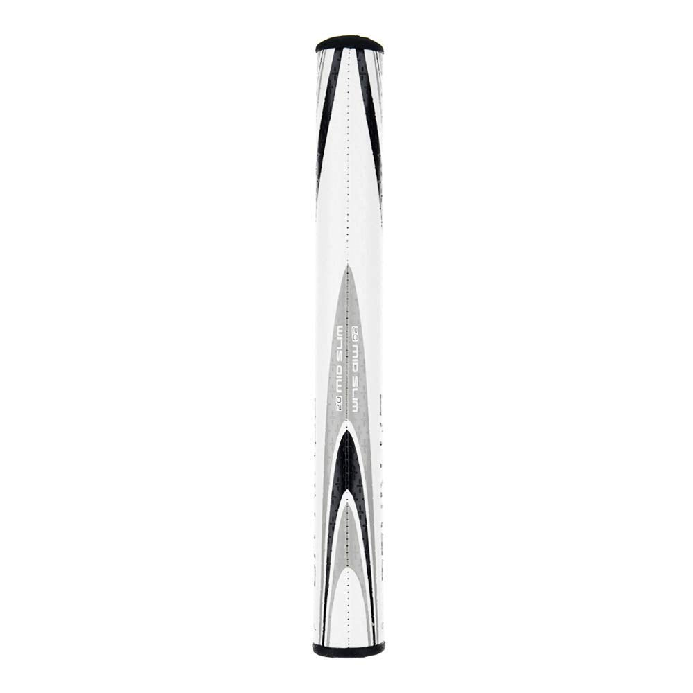 Tacky polyurethane surface of the SuperStroke NHL grip enhances feel during swing.
