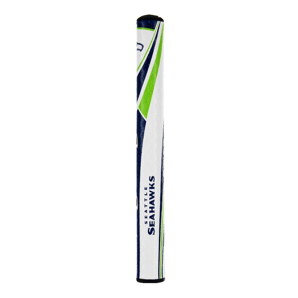 SuperStroke Seattle Seahawks Mid Slim 2.0 grip showing lightweight EVA foam core