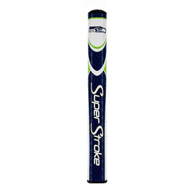 SuperStroke Seattle Seahawks Mid Slim 2.0 grip front view for balanced putts