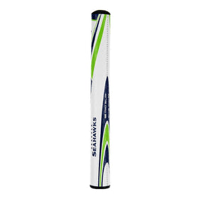 SuperStroke NFL Seattle Seahawks grip in use delivering steady control on greens
