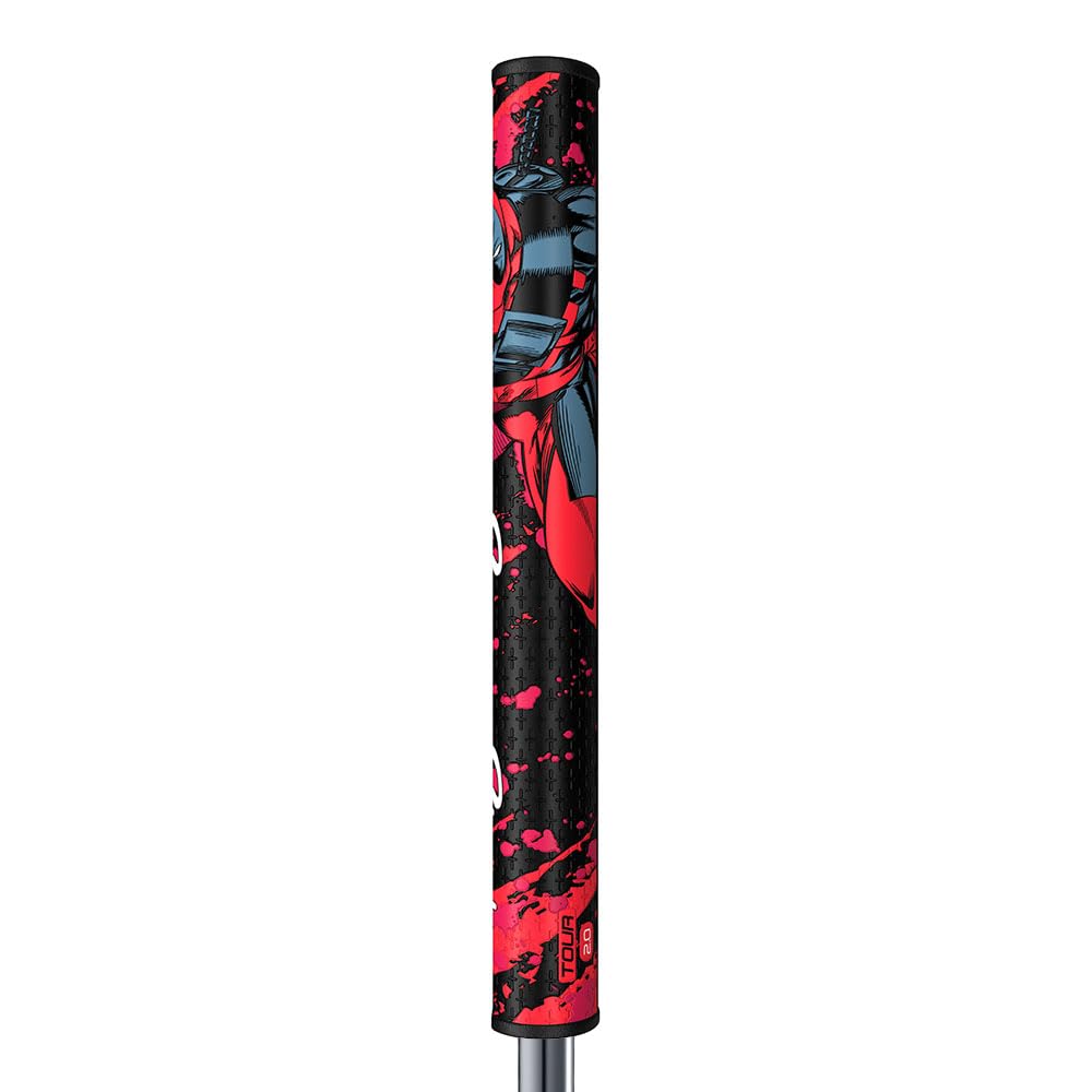 SuperStroke Tour 2.0 Deadpool grip Tech-Port area showing compatibility options.
