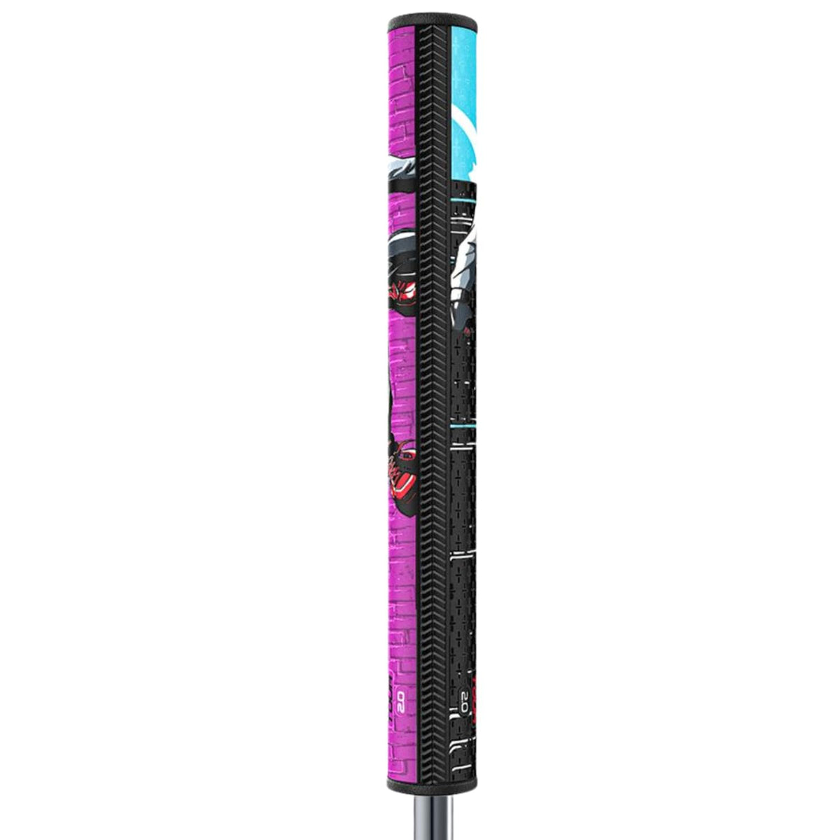 SuperStroke Tour 2.0 Miles Morales grip texture for enhanced control
