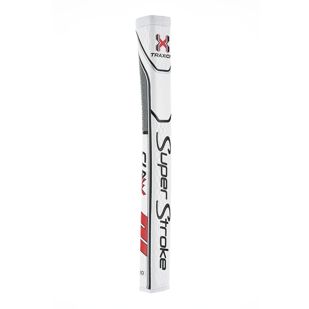 SuperStroke Traxion Claw 1.0 top view shows even pressure for consistent strokes.
