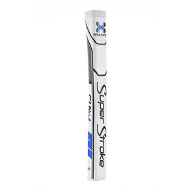 Front view of SuperStroke Traxion Claw putter grip for precise alignment.