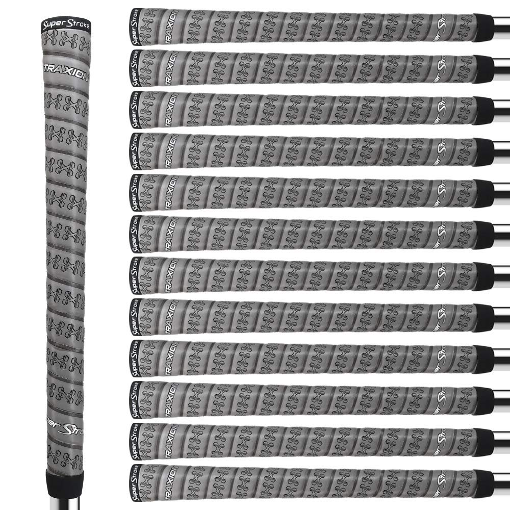 SuperStroke Traxion Wrap grip with wrap-style design for secure hold in wet conditions.
