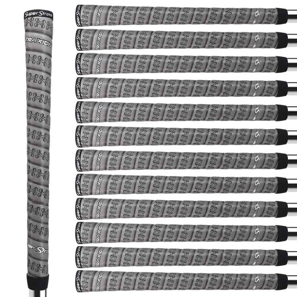 SuperStroke Traxion Wrap grip with wrap-style design for secure hold in wet conditions.