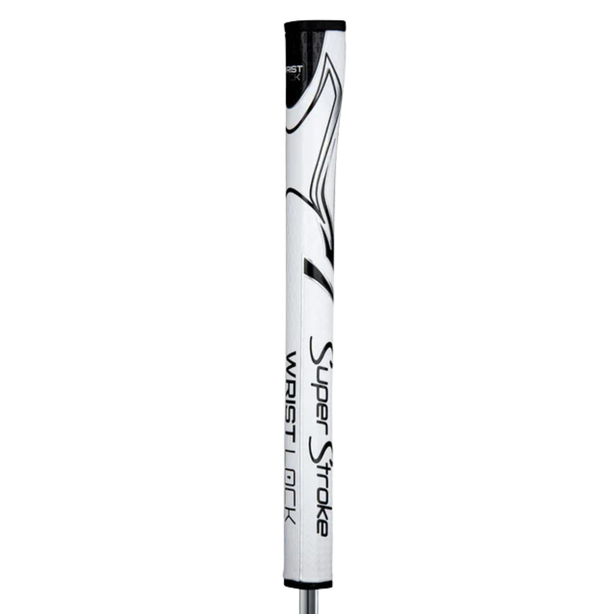 SuperStroke WristLock top view shows ergonomic grip for steadier putts