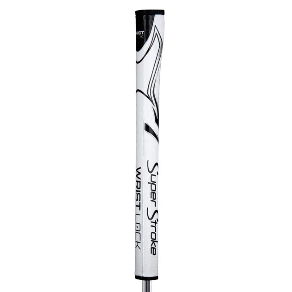SuperStroke WristLock top view shows ergonomic grip for steadier putts