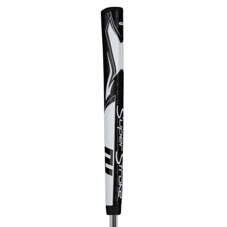 SuperStroke Zenergy 1.0PT grip profile helps stabilize the wrists for a smoother putting stroke.