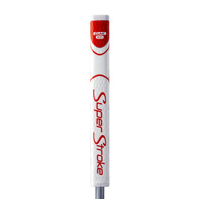 SuperStroke Zenergy Claw 2.0 grip top view supports precise face alignment.