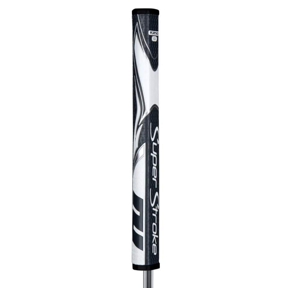 SuperStroke Zenergy Flatso 1.0 front view shows soft polyurethane grip surface for comfort