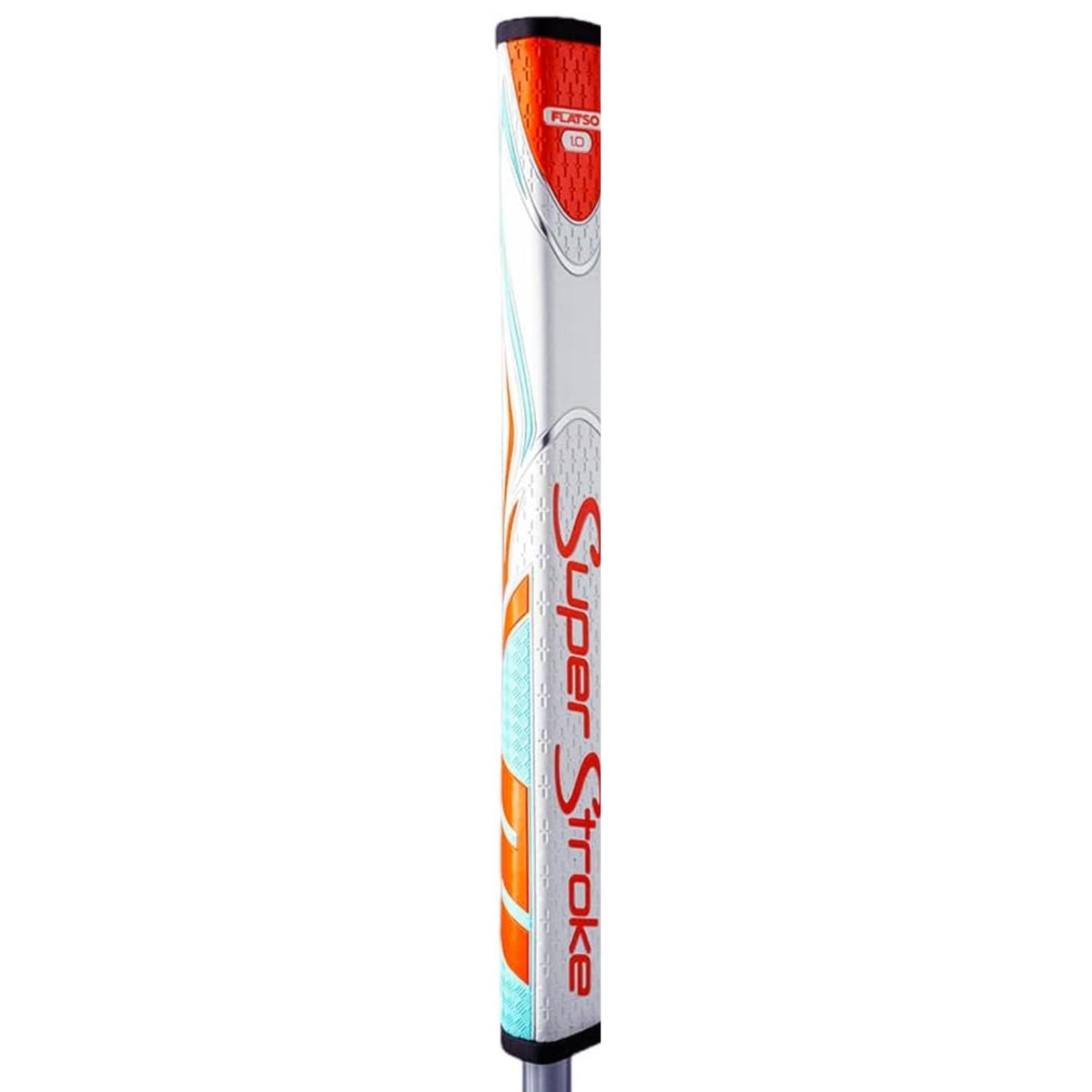 SuperStroke Zenergy Flatso 1.0 SPYNE ridge closeup improves face alignment at impact.