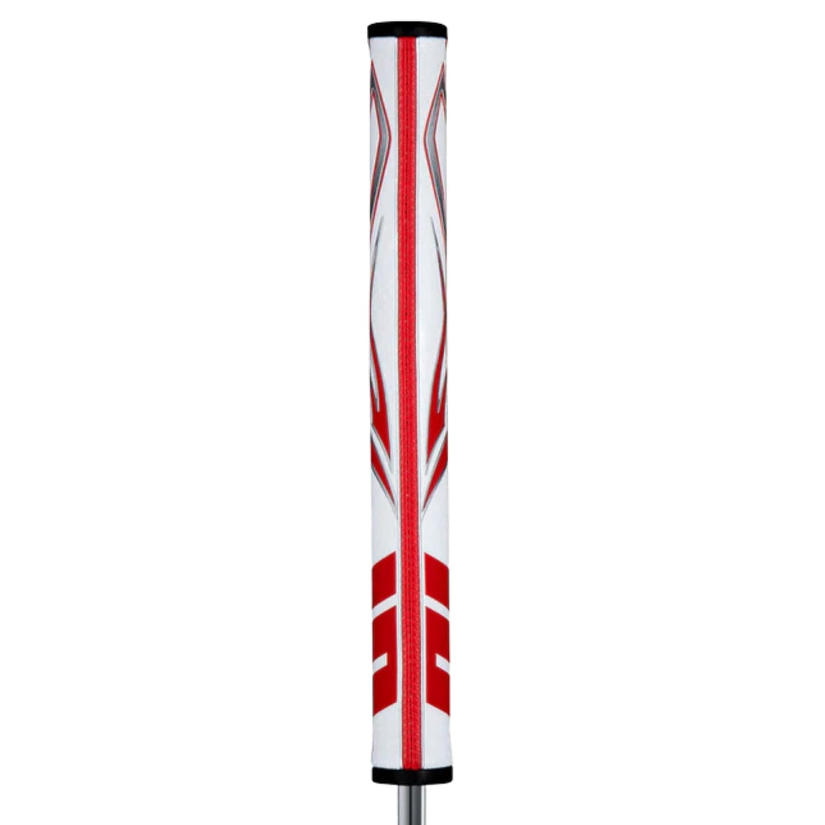 SuperStroke Zenergy Flatso 1.0 grip angled to highlight multi-zone texturing feel
