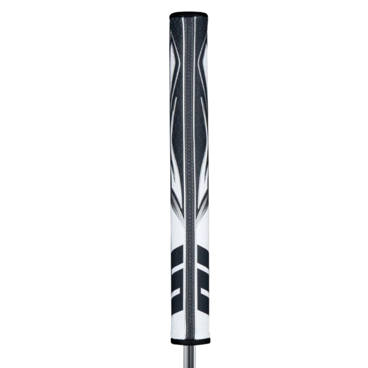 SuperStroke Zenergy Flatso 2.0 grip shows multi-zone texturing for better feedback and comfort.