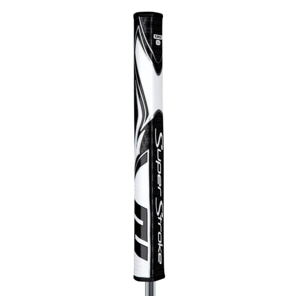 SuperStroke Zenergy Flatso 3.0 grip underside SPYNE ridge enhances alignment