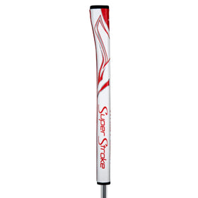 SuperStroke WristLock Putter Grip highlights spyne-technology embossing to improve face alignment at impact.