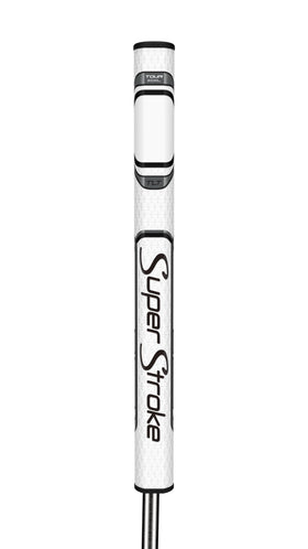 SuperStroke Zenergy TLT grip profile showing off-axis core for stability at address.