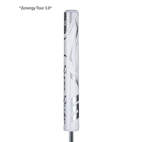 SuperStroke Zenergy Tour 1.0 grip underside shows embossed Spyne ridge for square impact