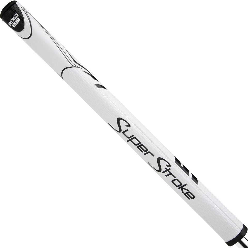 SuperStroke Zenergy Tour 3.0 17-inch grip with no taper improves alignment and stroke consistency.