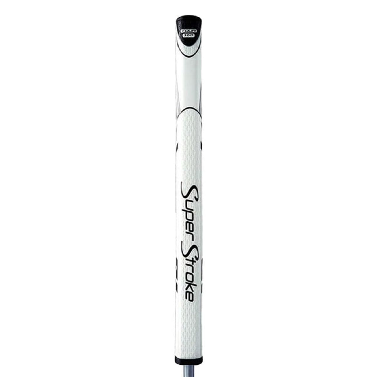 SuperStroke Zenergy Tour 3.0 17-inch grip with Tech-Port supports optional CounterCore weights or sensors.