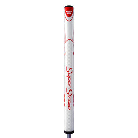 SuperStroke Zenergy Tour 3.0 grip white-red side view improves consistency