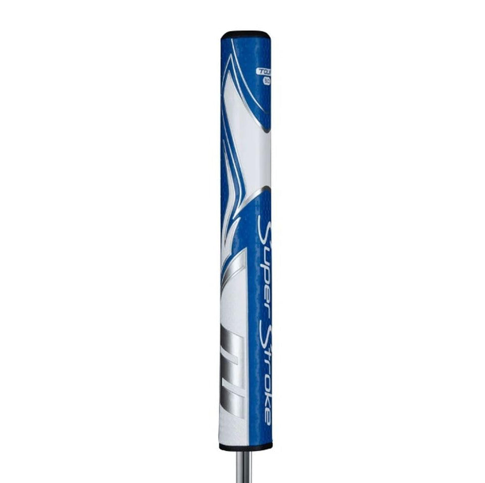 SuperStroke Zenergy Tour 3.0 grip top view emphasizes alignment and a soft feel