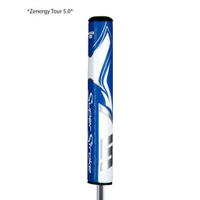 SuperStroke Zenergy Tour 3.0 multi-zone texture close-up illustrates feedback and comfort