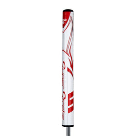 SuperStroke Zenergy Tour 5.0 grip front view suggests balanced, smoother stroke potential.
