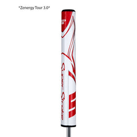 SuperStroke Zenergy Tour 5.0 grip Tech-Port view invites customization options.