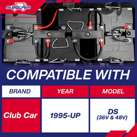SUPGCPER complete 5-piece kit laid out for Club Car DS compatibility