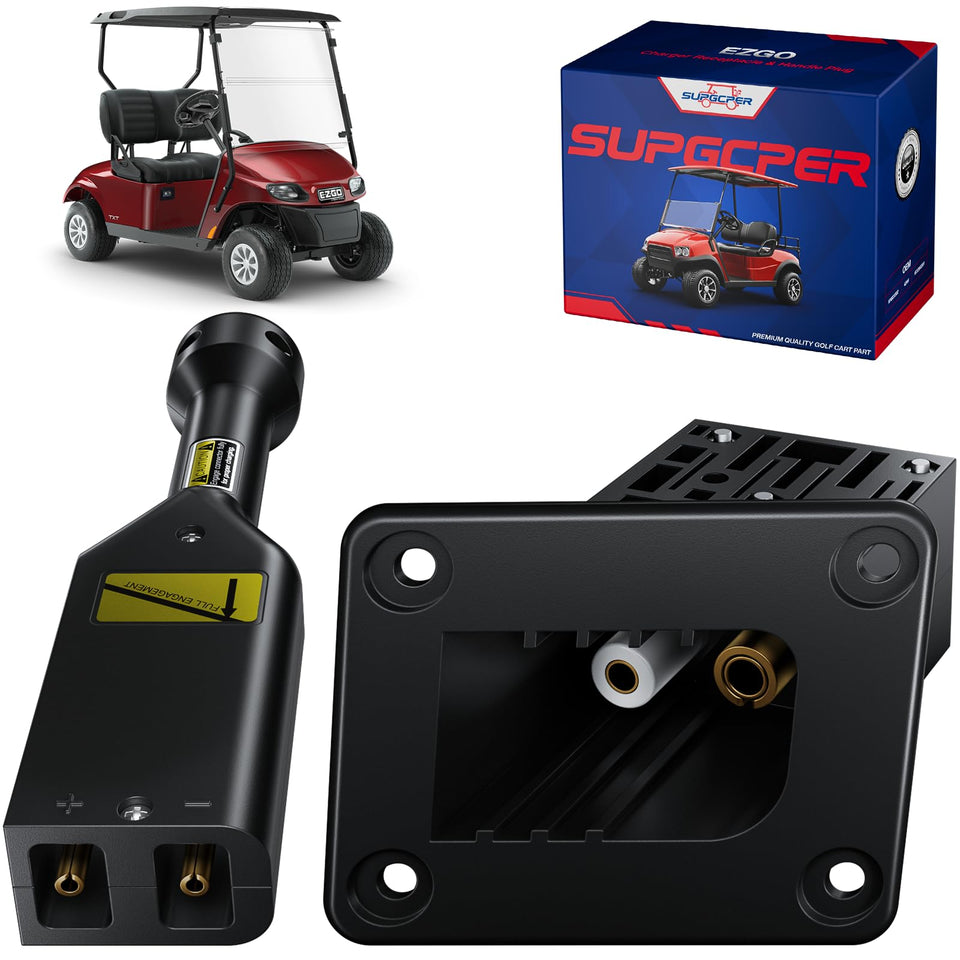 SUPGCPER EZGO 36V PowerWise receptacle for reliable charging on EZGO TXT Medalist.