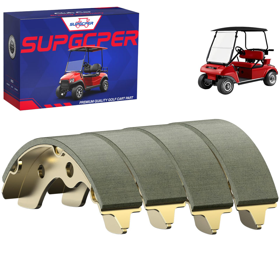 SUPGCPER brake shoes short pair for precise stopping on Club Car DS