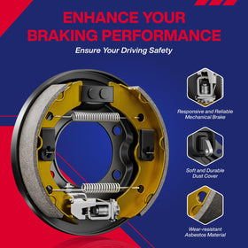 SUPGCPER brake cluster passenger side for Club Car Precedent
