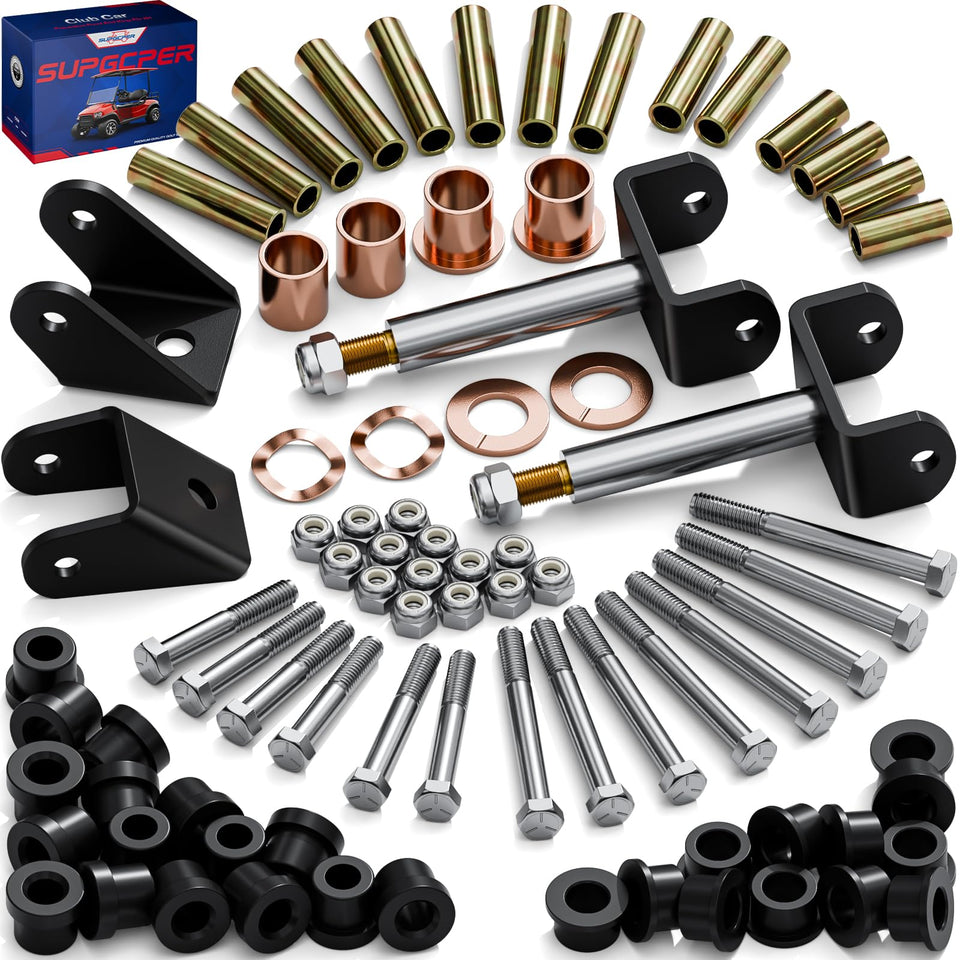 SUPGCPER Club Car DS deluxe repair bushing kit — front end focus improves steering stability.