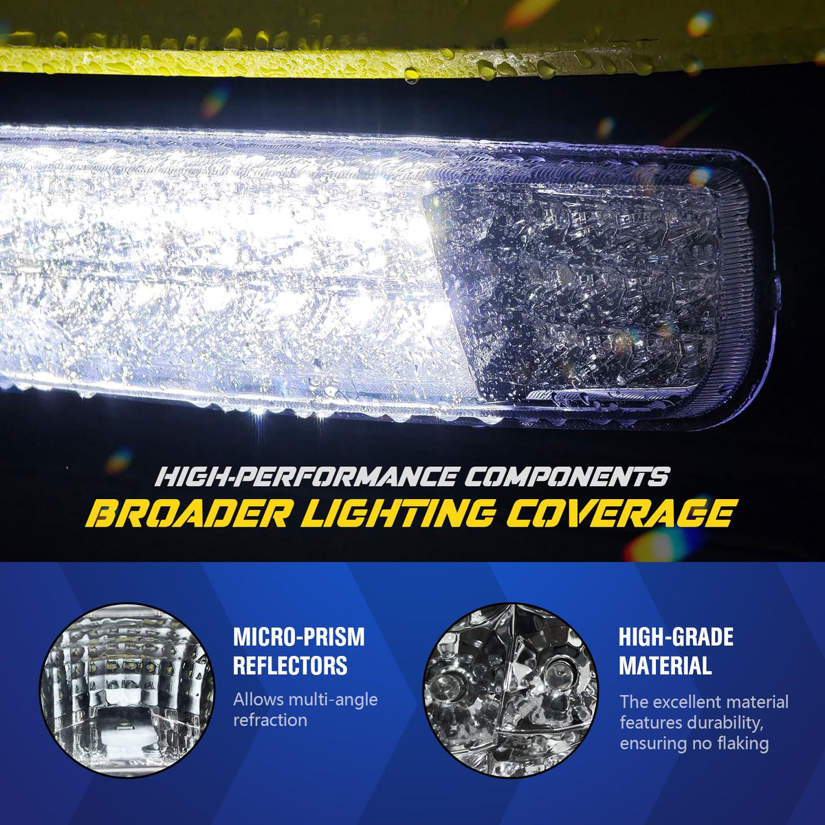 SUPGCPER LED bar enables safer night driving with clear forward light