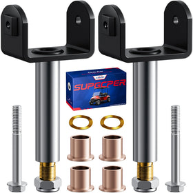 SUPGCPER Club Car front end king pin kit assembly improves steering consistency.