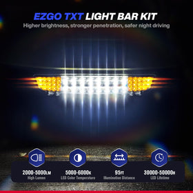 SUPGCPER EZGO TXT Deluxe tail lights left and right improve signaling and style