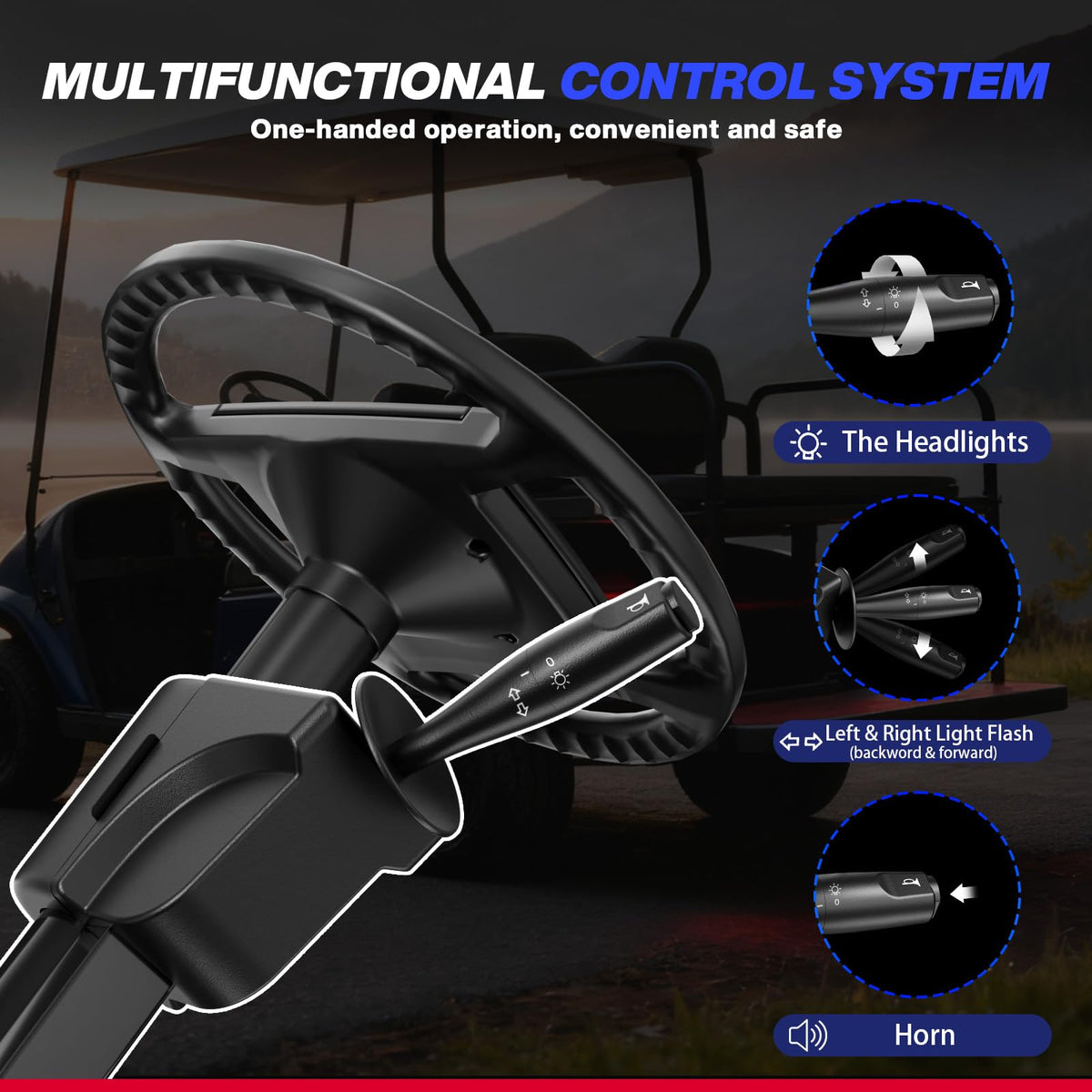SUPGCPER EZGO TXT Deluxe wiring harness nine-pin for reliable connections