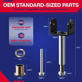 Wave washers help maintain proper tension during operation.