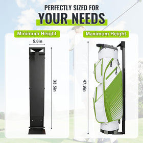 SUVQWJT adjustable-width system fits most bags from 33.5 to 47.9 inches