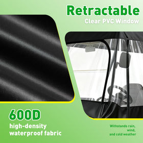 SUVQWJT wind-resistant frame keeps enclosure steady on the move